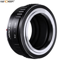 K&F CONCEPT M42-FX Lens Adapter Ring for M42 Mount Screw Lens to Fujifilm X Mount Fuji X-Pro1 X-M1 X-E1 X-E2 Camera 2024 - buy cheap