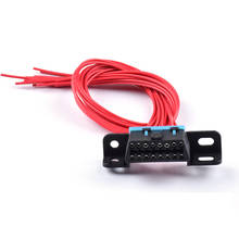 Conector hembra OBD2 para diagnóstico de coche, conector hembra J1962F para VW GM, ensamblado automotriz, 16 pines 2024 - compra barato