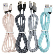 Cable Micro USB tipo C de carga rápida para iPhone, Huawei, Samsung y Android, Cables de 3 pies, 500 cm, 100 unids/lote 2024 - compra barato