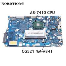 NOKOTION-placa base NM-A841 para ordenador portátil, Tablero Principal para lenovo ideapad 110-15ACL, 5B20L46266 CG521 A8-7410 2024 - compra barato