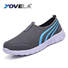 Summer Mesh Men Shoes Unisex Sneakers Breathable Flat Shoes Slip-on Sport Trainers Lightweight Women Shoes Zapatillas Hombre 48 2024 - buy cheap