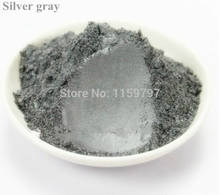 Silver Grey Pearlescent Pigment Soap Dye Colorant makeup Eyeshadow Cosmetic Grade Mica Pearlescent Pigment 2024 - buy cheap