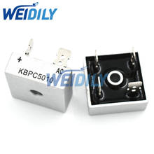 2PCS/LOT KBPC5010 50A 1000V Diode Bridge Rectifier kbpc5010 2024 - купить недорого