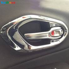 For Jeep Cherokee 2014 2015 2016 ABS Chrome Inner Door Handle Bowl Cover Trim Decoration Frame Trims Car Interior Accessories 2024 - buy cheap