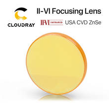 Cloudray II-VI ZnSe Focus Lens DIa. 19.05mm 20mm FL 50.8-101.6mm 2-4" for CO2 Laser Engraving Cutting Machine Free Shipping 2024 - buy cheap