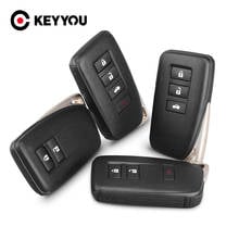 KEYYOU For Lexus NX GS RX IS ES GX LX RC 200 250 350 LS 450H 300H 2/3/4 Buttons Remote Car Key Shell Cover Case Replacement 2024 - buy cheap