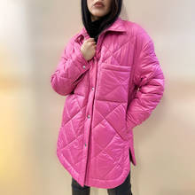 Куртка женская хлопковая с пуговицами спереди, на пуговицах 2024 - купить недорого