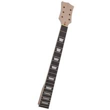 22 Fret Lp Guitar Neck Mahogany Rosewood Fingerboard Sector and Binding Inlay for Lp Electric Guitar Neck Replacement 2024 - buy cheap