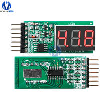 2-6s RC Digital LED Voltage Lipo Battery Meter Tester Indicator 2-6 cells LED Panel Voltmeter 2S-6S Li-Po /Li-ion/LiMn/Li-Fe 2024 - buy cheap