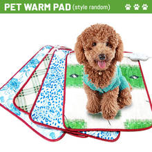 220V 18W Pet Electric Heating Pads Heated Blanket Winter Dog Cats Warmer Mat Sleeping Bed Pet Supplies Anti-scratch blanket Mats 2024 - buy cheap