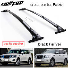 original cross bar roof bar horizontal roof rack rail for Nissan Patrol Y62 NISMO 2010-2019,thicken aluminum alloy,OE style 2024 - buy cheap