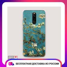 Silicone Case For Xiaomi Redmi 8 Van Gogh Protective Bumper Cover Thin Soft TPU Phone accessories Mobile and smartphones protection 2024 - buy cheap