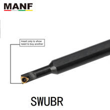 MANF-S0805H-SWUBR06 de herramientas de torno CNC, pequeñas barras de perforación, herramienta de torneado WBGT060102, insertos de carburo, herramientas de interior con abrazadera 2024 - compra barato