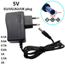 5V Travel Adapter AC to DC Power Supply 5 VOLT 0.5A 0.6A 0.7A 0.8A 1A 1.5A 2A Adaptor Adaptador Converter Transformer 5.5X2.5mm 2024 - buy cheap