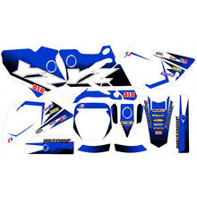 Adesivos gráficos para motocross 3m, kit de decalques para yamaha yz85 2002 2003 2004 2005 2006 2007 2008 2009 2010 2011 2024 - compre barato