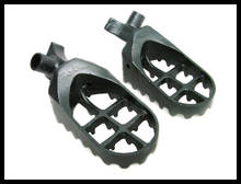 Cinza Da Motocicleta PEG AÇO PÉ PEGS para 1999-2005 Yamaha YZ WR 85 125 250 YZF 400 426 450 2024 - compre barato