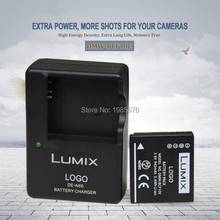 Panasonic-bateria recarregável de li-íon com carregador, 3.6v, 940mah, lumix dmw bcf10 2024 - compre barato