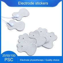 20/50/100pcs conductive Non-woven electrode pad massager electrodes pad  for Therapeutic Pulse Electro Sticker Muscle Stimulator 2024 - buy cheap