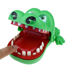 L size Biting Crocodile Dentist Lucky Monster Joke gadgets party Travel game for kids Children adult Family Halloween toy game 2024 - buy cheap