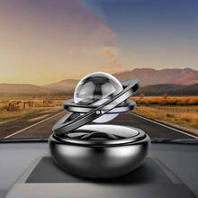 Auto Car Double Ring Rotating Solar Energy Suspension Auto Air Freshener Fragrance Dispenser A Fascinating Maglev Design 2020 2024 - buy cheap