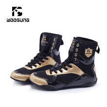 Adults Men Women Weightlifting Wrestling Powerlifting Boxing Shoes Martial Arts Boots Combat Gear 2024 - buy cheap