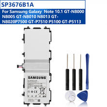 Samsung-batería Original SP3676B1A para Galaxy Tab 10,1, S2, 10,1, N8000, N8010, N8020, P7510, P7500, P5100, 7000mAh 2024 - compra barato