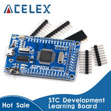 Placa base STC12 STC12C5A60S2 51, sistema de desarrollo de un solo Chip, placa de aprendizaje/kit de puerto Serial Dual 2024 - compra barato