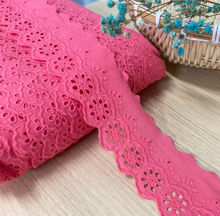 Hot Sale 2 Meters 14cm Wide White Cotton Soft Hollow Out Lace Fabric Embroidery Lace Cloth for DIY Accessories 2024 - buy cheap