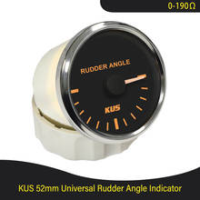 Новый KUS гарантированный указатель угла руля с датчик угла поворота руля 85 мм (3-3/8 ") с красной/Желтой подсветкой 2024 - купить недорого