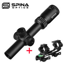 SPINA OPTICS BM 1-6X24 IR Tactical Hunting Riflescopes With Mounts Compact Red /Green Illuminate Turrets Lock Reset Sight Scope 2024 - buy cheap