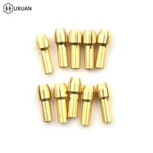 10PC/Set 0.5-3.2mm Copper Small Electric Drill Bit Collet Micro Twist Chuck Adapter Power Hand Rotory For DIY Tools Convenient 2024 - buy cheap