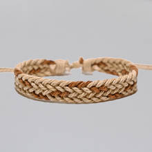 Multicolor Handmade Cotton and Hemp Thread Lucky Rope Bracelet & Bangles for Women Men Couple Bracelets 2024 - buy cheap