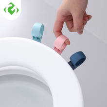 1PC Portable WC Toilet Cover Lifting Device Avoid Touching Toilet Lid Handle Bathroom Cartoon Snail Toilet Seat Lifters GUANYAO 2024 - buy cheap