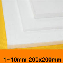Sheet  Plate  Board Block Polytef Polytetrafluoroethylene  1 to 10mm High Temperature Wide Size 200X200mm 2024 - buy cheap