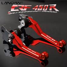 Motorcycle Accessories Dirt Pit Bike Pivot Brake Clutch Lever For Honda CRF450R CRF 450R CRF 450 R 2002-2018 2014 2015 2016 2017 2024 - buy cheap