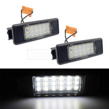 2Pcs Error Free Led Number License Plate Light Lamp White For Mercedes Benz Sprinter W906 2006- Vito W639 03-14 Viano W639 03-14 2024 - buy cheap