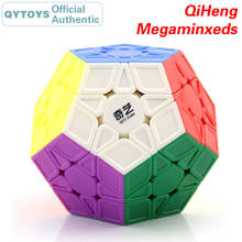 Qytoys qiheng megaminxeds cubo mágico mofangge dodecaedro neo velocidade twisty quebra-cabeça quebra-cabeças brinquedos educativos para crianças 2024 - compre barato