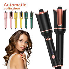 2021 espiral automática waver modelador de cabelo elétrica rotativa modelador de ar curling iron ceramic curling wand tongs para todos os cabelos 2024 - compre barato