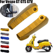 Motorcycle Bike Folding Footrests Foot Rests Pegs Rear Pedals Parts For VESPA GTS300 GTS250 GTS 300ie 250ie GTV GTS 300 250 125 2024 - buy cheap