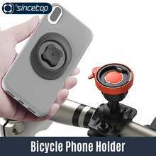 Soporte Universal de teléfono para bicicleta, montaje rápido con Clip para bicicleta, puede girar, para iPhone, huawei, Samsung 2024 - compra barato