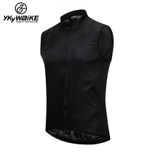 YKYWBIKE 2021 Windproof Cycling Vest Rainproof MTB Bike Jacket Outdoor Sport Quick-Dry Rain Jacket Sleeveless Clothing 2024 - купить недорого