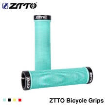 ZTTO 1Pair MTB Handlebar Grips Silicone Gel Lock on Anti slip Grips for MTB Folding Bike Skull design bicycle parts AG15 Hot 2024 - buy cheap