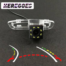 Wireless Car CCD Rear Camera Fisheye 4 8 12 led dynamic Night Vision For Honda Accord 8 2011 2012 2013 2024 - buy cheap