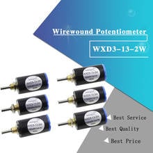 WXD3-13-2W 100 200 220 470 680 Ohm 1K 2.2K 3.3K 4.7K 5.6K 6.8K 10K 22K 33K 47K 100K Ohm Wirewound Potentiometer 2024 - buy cheap