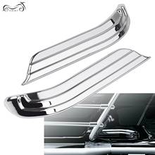 2X Chrome Swingarm Cover For Harley Touring Electra Glide FLHTK FLHTCU Road King FLHRC Ultra Limited FLHTK 2024 - buy cheap