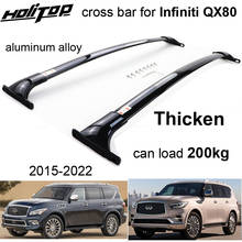 Barra transversal de techo para Infiniti QX80 2015-2020, aleación de aluminio grueso, modelo OE, novedad Fábrica de calidad ISO9001. 2024 - compra barato