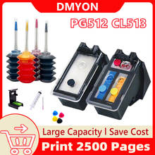 Cartucho de tinta DMYON PG512 CL513, Compatible con Canon Pixma, MP230, MP250, MP240, MP270, MP480, MX350, MX410, MX420, IP2700, IP2702 2024 - compra barato
