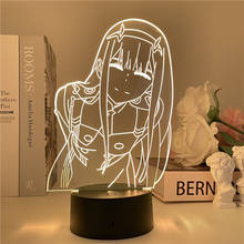 Anime Naked Girls Figure Zero Two 002 The Franxx for Bedroom Decor 3d Led Night Light Girl Gift for Home Manga 002 Room Light 2024 - buy cheap