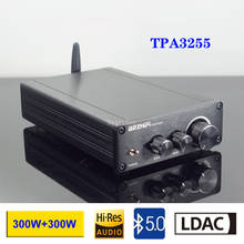 Tpa3255 ldac pcm5102a dac amplificador 300w + 300w qcc5125 bluetooth 5.0 amplificador de potência digital áudio em casa amp 2024 - compre barato