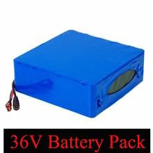 Liitokala 36V 30AH lithium battery 36v 30000mAh 18650 batteries pack for electric bicycle with 42v 30A BMS Protection 2024 - buy cheap